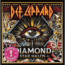 Музичний сд диск DEF LEPPARD Diamond star Halos (2022) (audio cd)