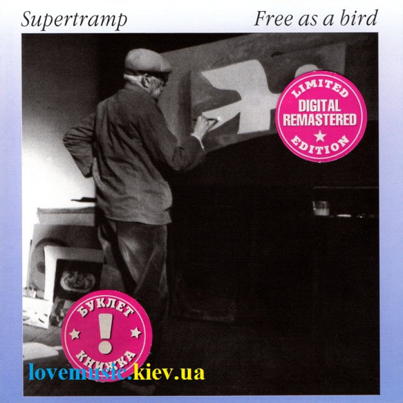 Музичний сд диск SUPERTRAMP Free as a bird (1987) (audio cd)