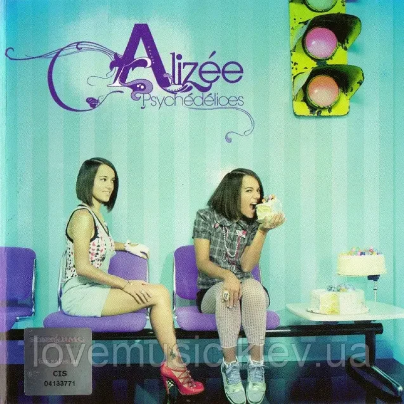 Музичний сд диск ALIZEE Psychedelices (2007) (audio cd)