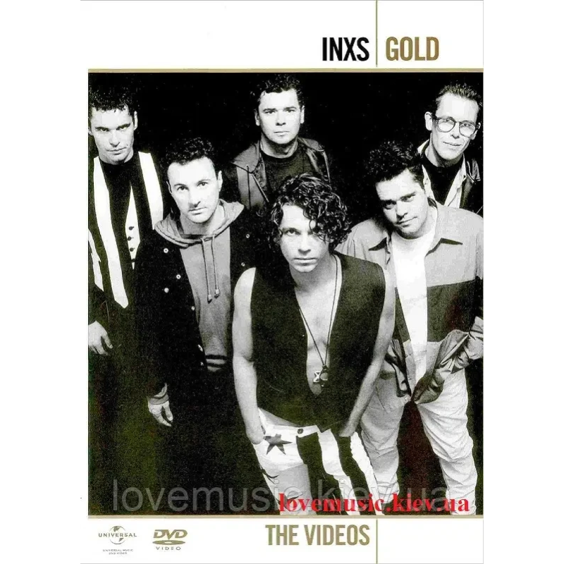 Відео диск INXS GOLD The videos (2007) (dvd video)
