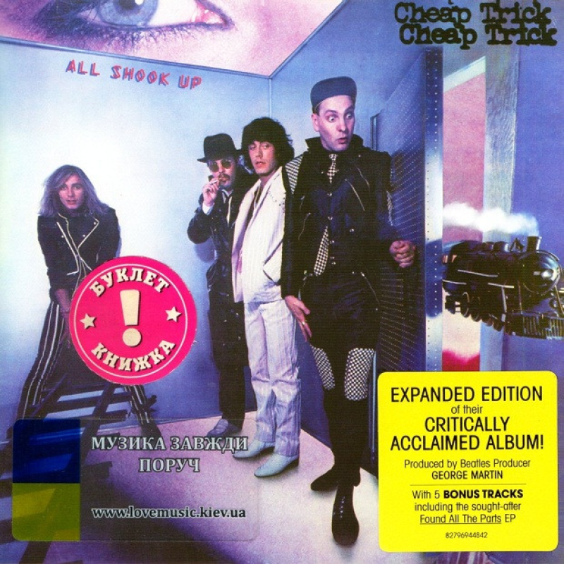 Музичний сд диск CHEAP TRICK All shook up (1980) Expanded Edition (audio cd)