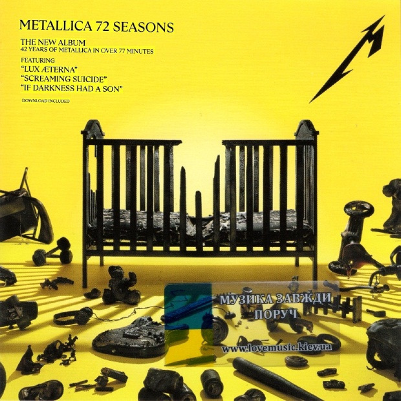 Вінілова платівка METALLICA 72 Seasons (2023) Vinyl (LP Record)