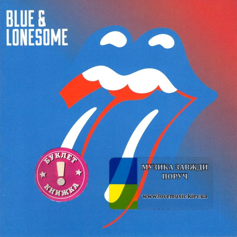 Музичний сд диск THE ROLLING STONES Blue & Lonesome (2016) (audio cd)