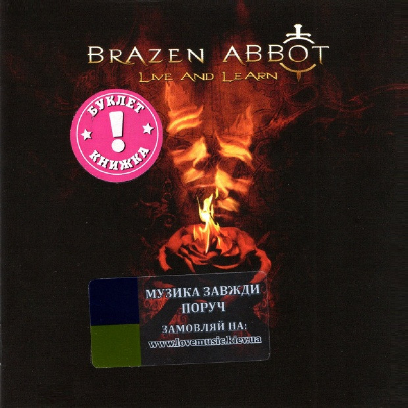 Музичний сд диск BRAZEN ABBOT Leave and learn (1995) (audio cd)