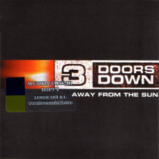 Музичний сд диск 3 DOORS DOWN Away from the sun (2002) (audio cd)