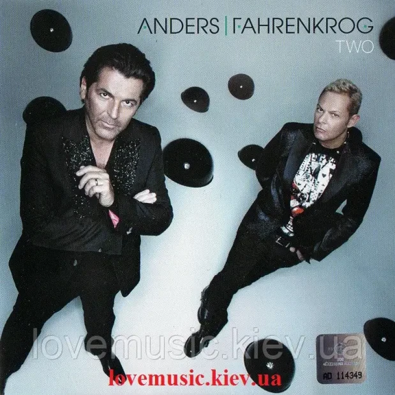 Музичний сд диск ANDERS FAHRENKROG Two (2011) (audio cd)