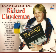 Музичний сд диск RICHARD CLAYDERMAN Lo mejor de Richard Clayderman (1998) (audio cd)