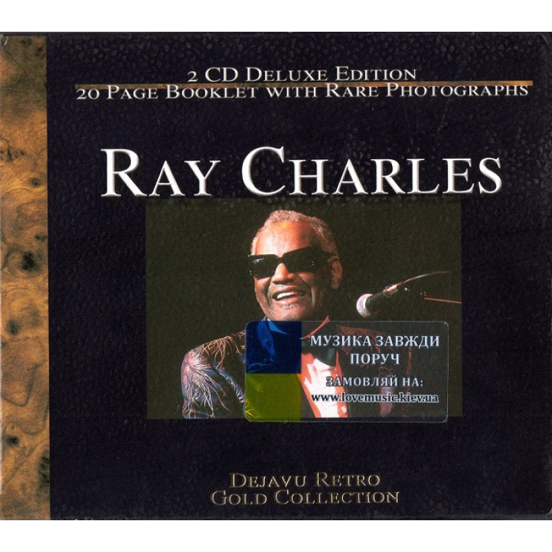 Музичний сд диск RAY CHARLES Dejavu retro Gold collection (2001) (audio cd)