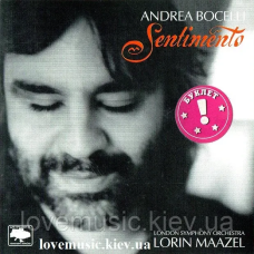 Музичний сд диск ANDREA BOCELLI Sentimento (2002) (audio cd)