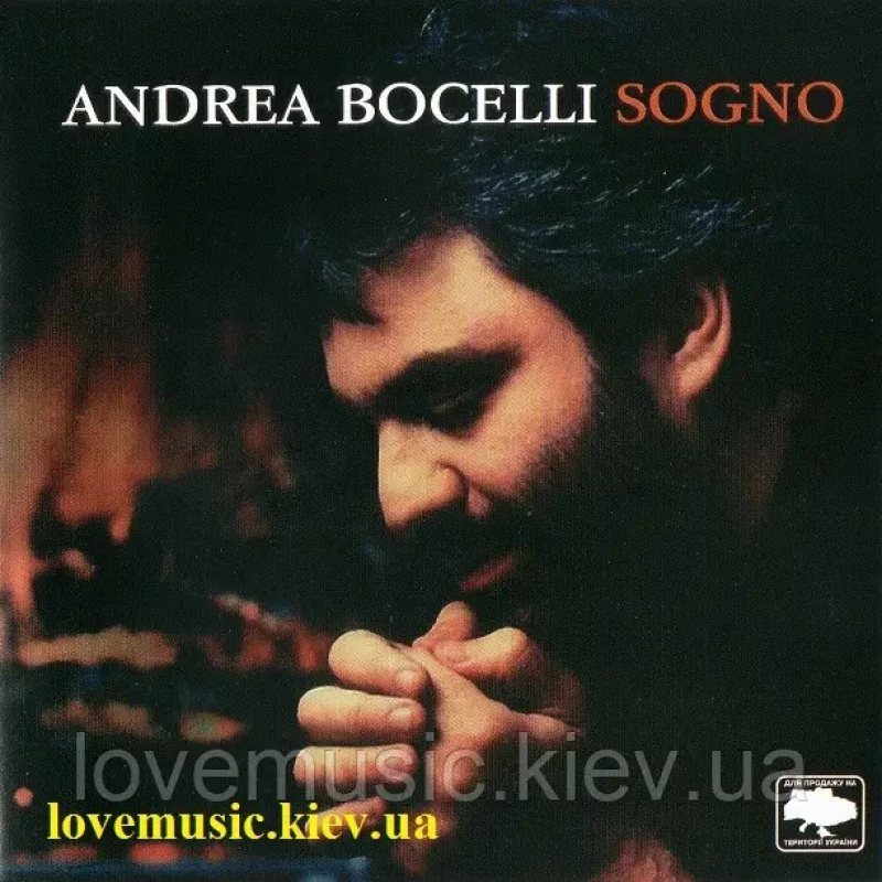 Музичний сд диск ANDREA BOCELLI Sogno (1999) (audio cd)