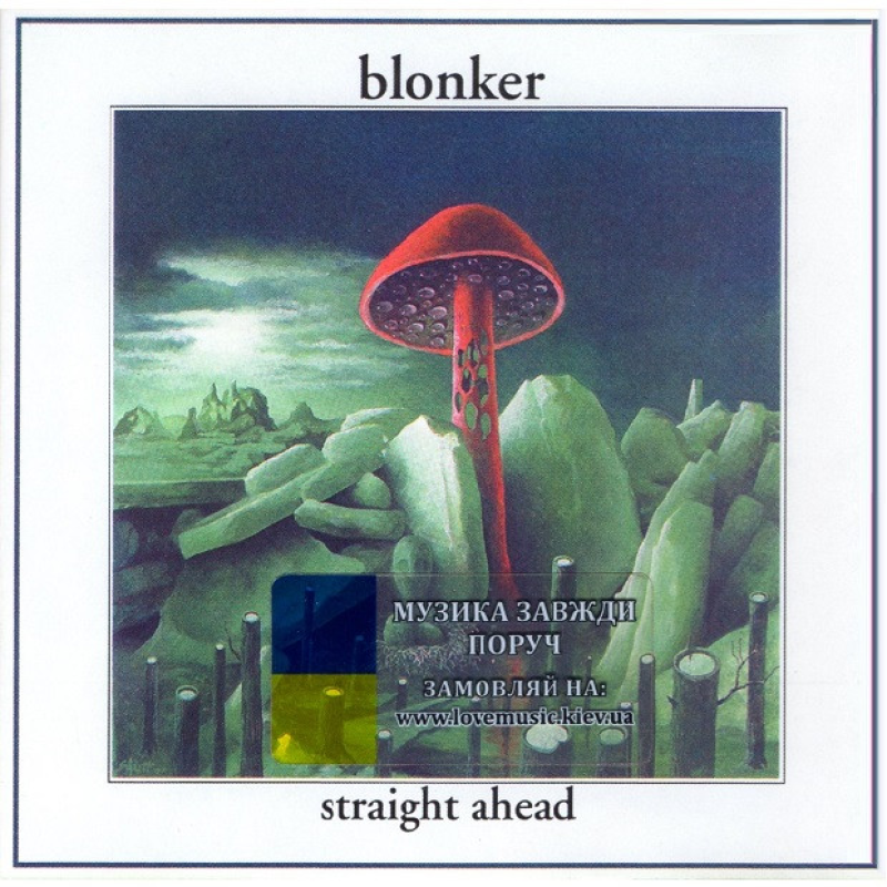 Музичний сд диск BLONKER Straight ahead (2002) (audio cd)