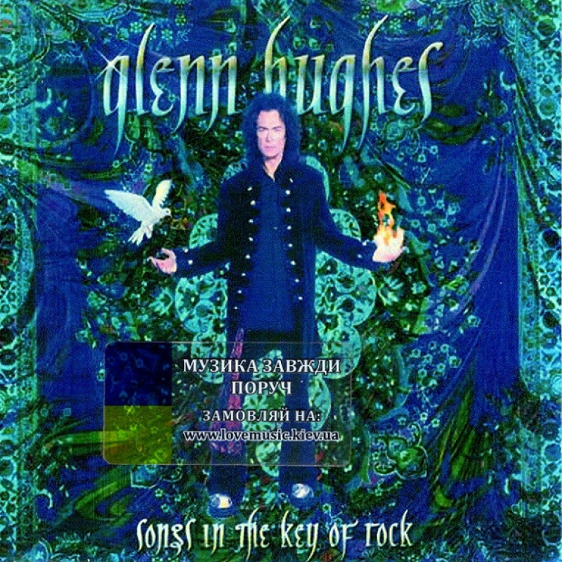 Музичний сд диск GLENN HUGHES Songs in the key of rock (2003) (audio cd)