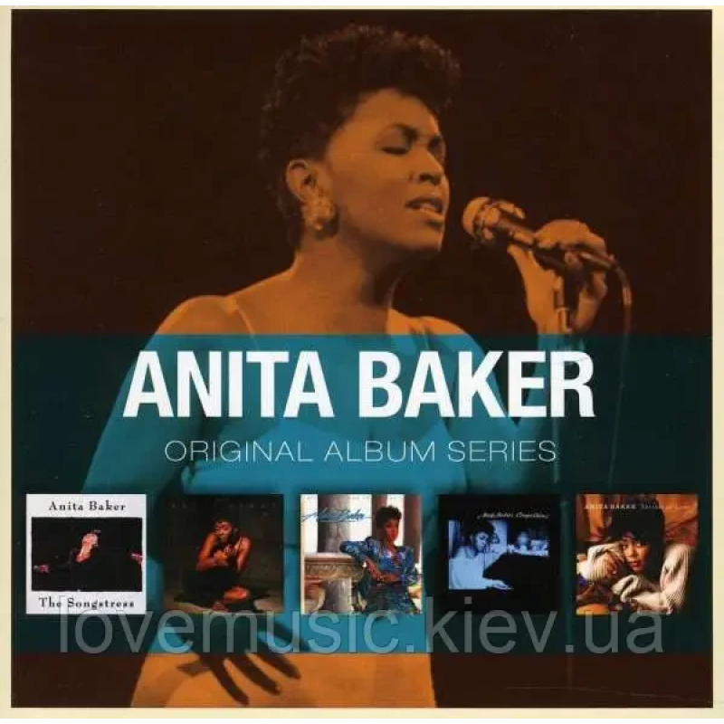 Музичний сд диск ANITA BAKER Original album series (2011) (audio cd)