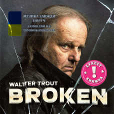 Музичний сд диск WALTER TROUT Broken (2024) (audio cd)