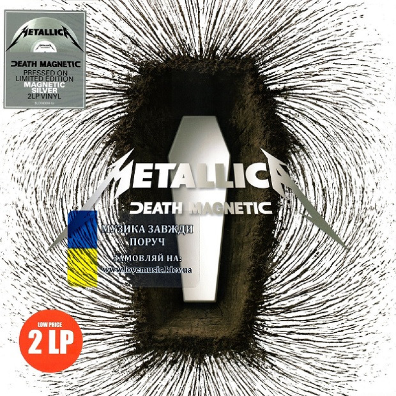 Вінілова платівка METALLICA Death magnetic (2008) Vinyl (LP Record)