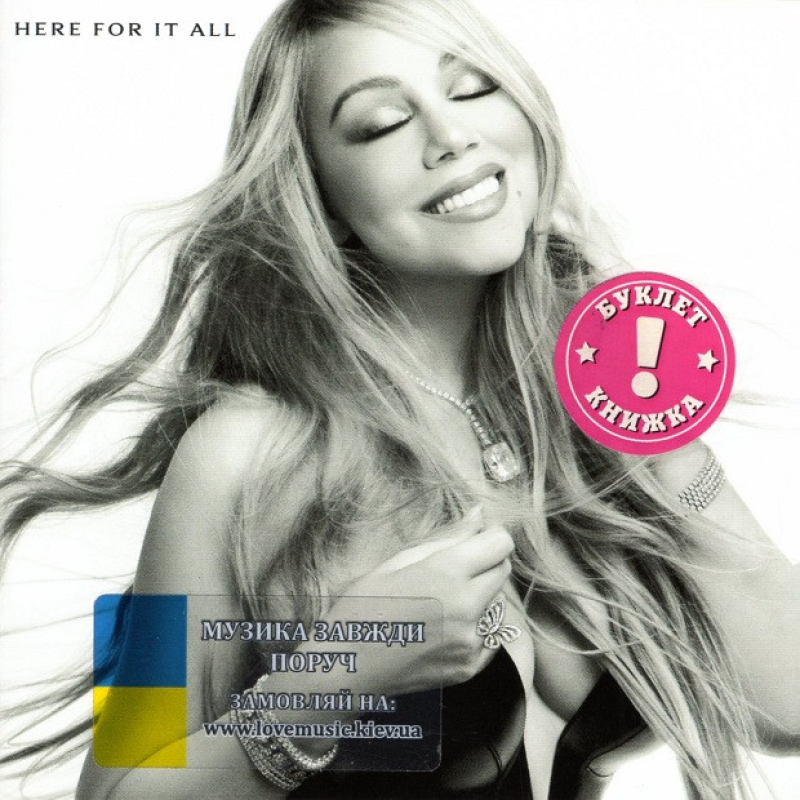 Музичний сд диск MARIAH CAREY Here for it all (2025) (audio cd)