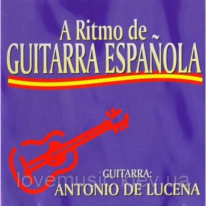 Музичний сд диск ANTONIO DE LUCENA A ritmo de guitarra Espanola (2003) (audio cd)
