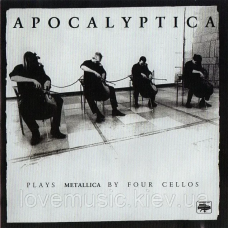 Музичний сд диск APOCALYPTICA Plays Metallica by four cellos (1996) (audio cd)