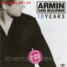 Музичний сд диск ARMIN VAN BUUREN 10 years (2006) (audio cd)