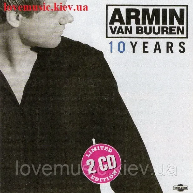 Музичний сд диск ARMIN VAN BUUREN 10 years (2006) (audio cd)