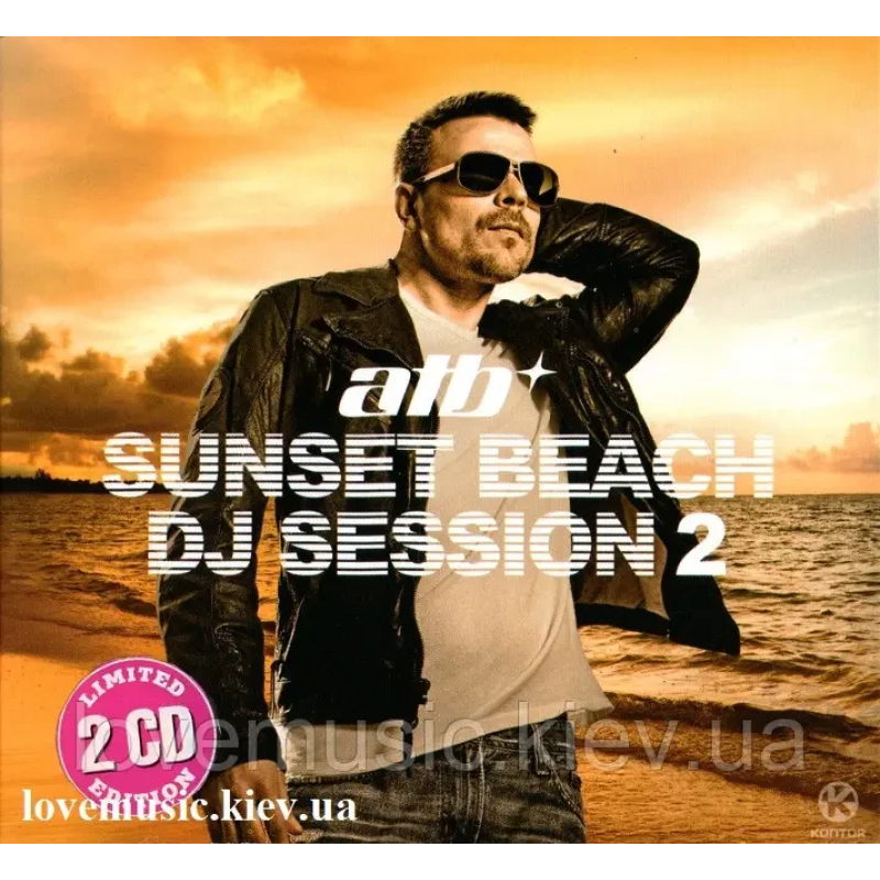 Музичний сд диск ATB Sunset beach DJ session 2 (2012) (audio cd)