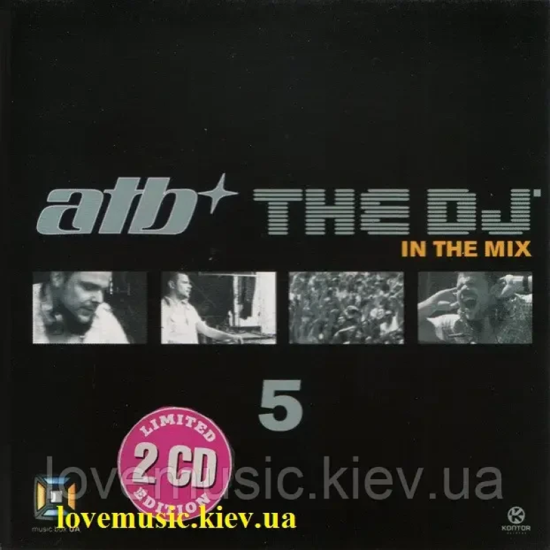 Музичний сд диск ATB The DJ in the mix 5 (2010) (audio cd)