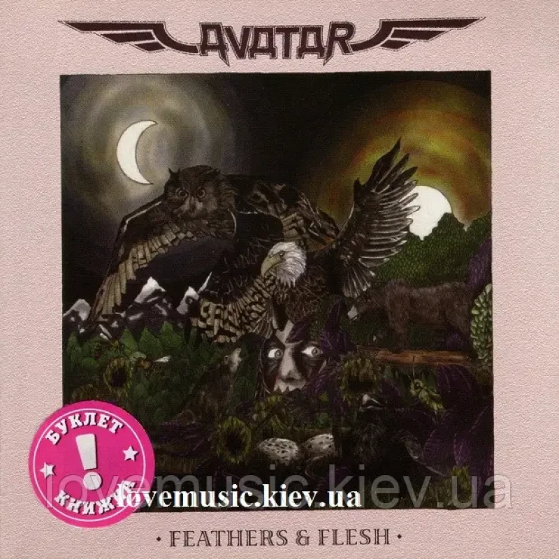 Музичний сд диск AVATAR Feathers & Flesh (2016) (audio cd)