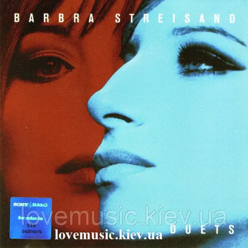 Музичний сд диск BARBRA STREISAND Duets (2002) (audio cd)