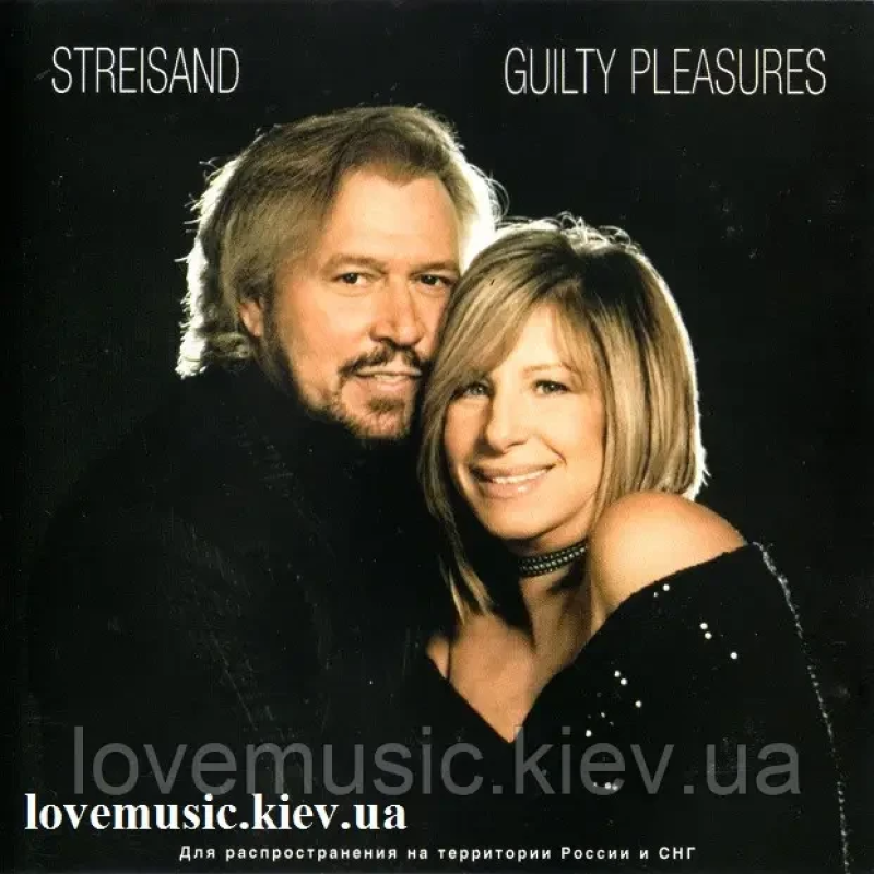 Музичний сд диск BARBRA STREISAND Guilty pleasures (2005) (audio cd)