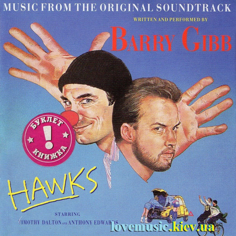 Музичний сд диск BARRY GIBB Hawks (1988) (audio cd)