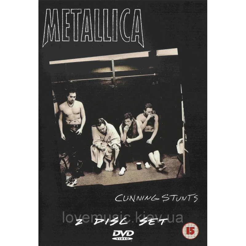 Відео диск METALLICA Cunning stunts (2004) (dvd video)