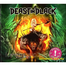Музичний сд диск BEAST IN BLACK From hell with love (2019) (audio cd)