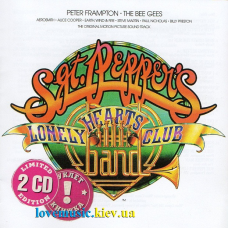 Музичний сд диск BEE GEES & PETER FRAMPTON Sgt. Pepper“s lonely hearts club band (1978) (audio cd)