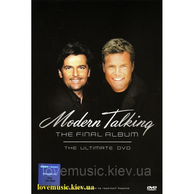 Відео диск MODERN TALKING Final album (2003) (dvd video)