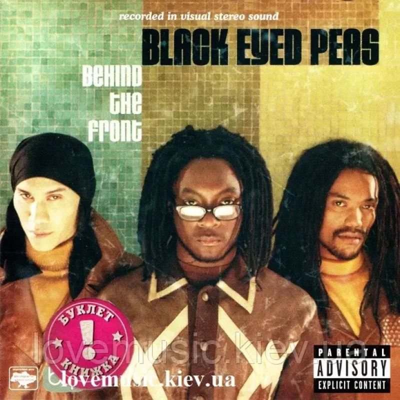 Музичний сд диск THE BLACK EYED PEAS Behind the front (1998) (audio cd)