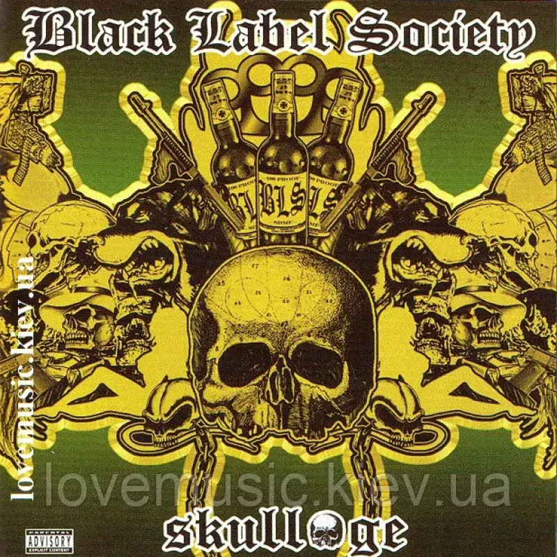 Музичний сд диск BLACK LABEL SOCIETY Skullage (2009) (audio cd)