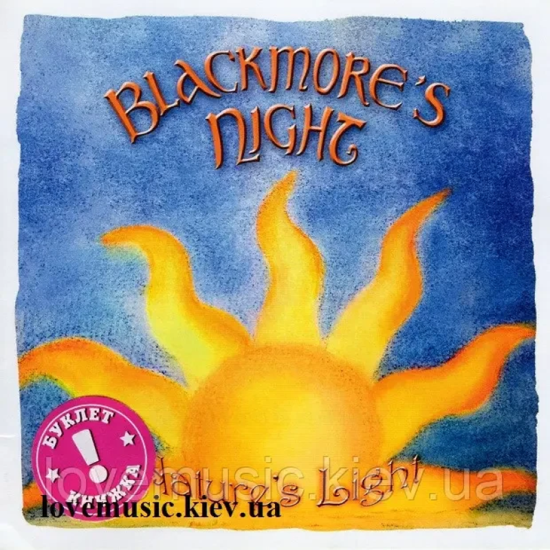 Музичний сд диск BLACKMORE“S NIGHT Nature“s light (2021) (audio cd)