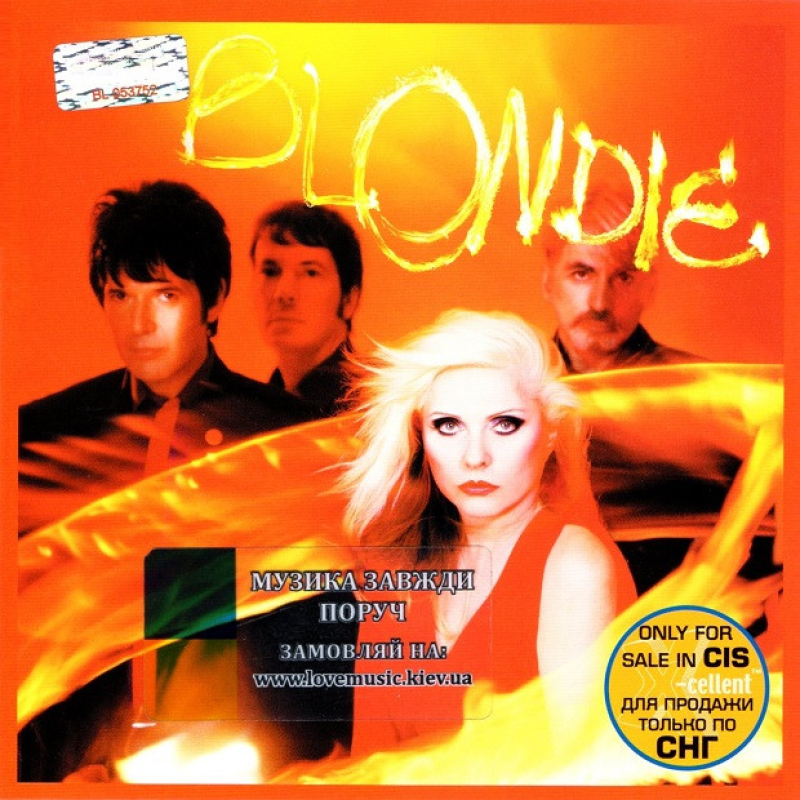 Музичний сд диск BLONDIE The curse of blondie (2003) (audio cd)