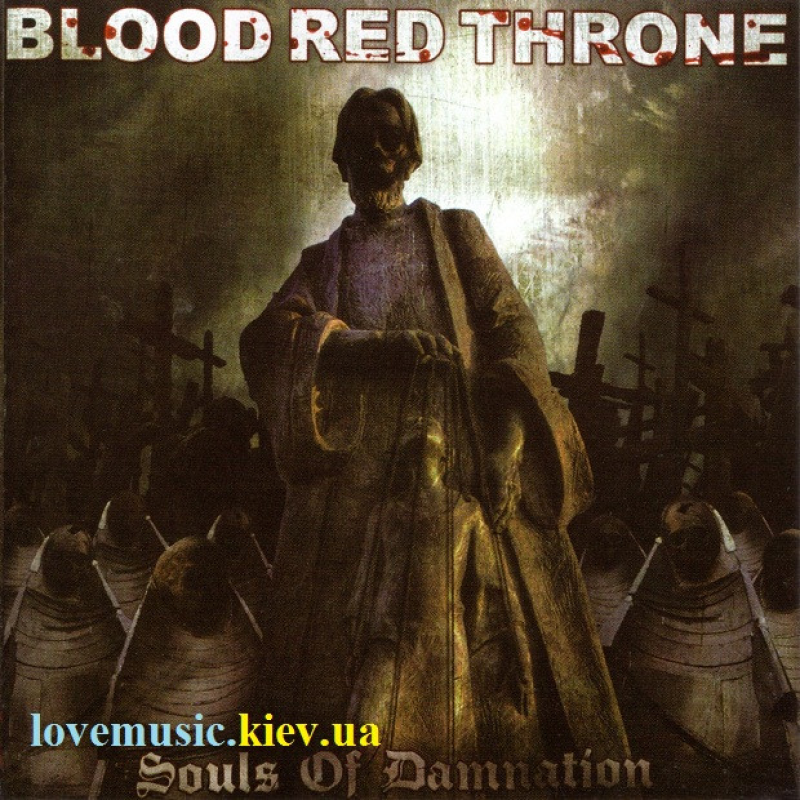 Музичний сд диск BLOOD RED THRONE Souls of damnation (2009) (audio cd)