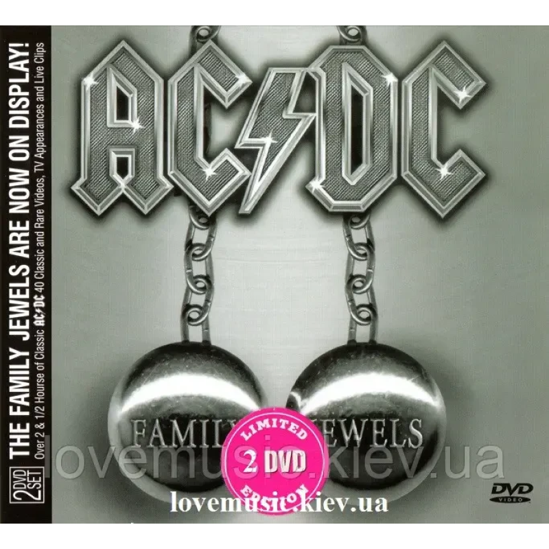 Відео диск AC/DC Family Jewels (2005) (dvd video)