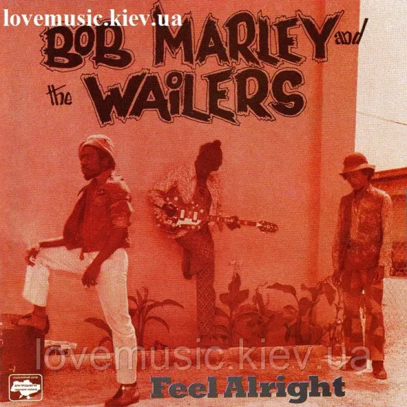 Музичний сд диск BOB MARLEY AND THE WAILERS Feel alright The collection (2004) (audio cd)