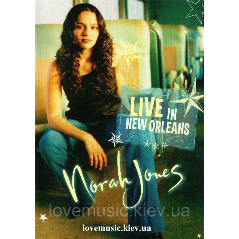 Відео диск NORAH JONES Live in New Orleans (2003) (dvd video)