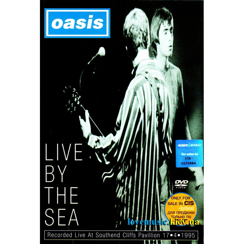 Відео диск OASIS Live by the sea (2001) (dvd video)