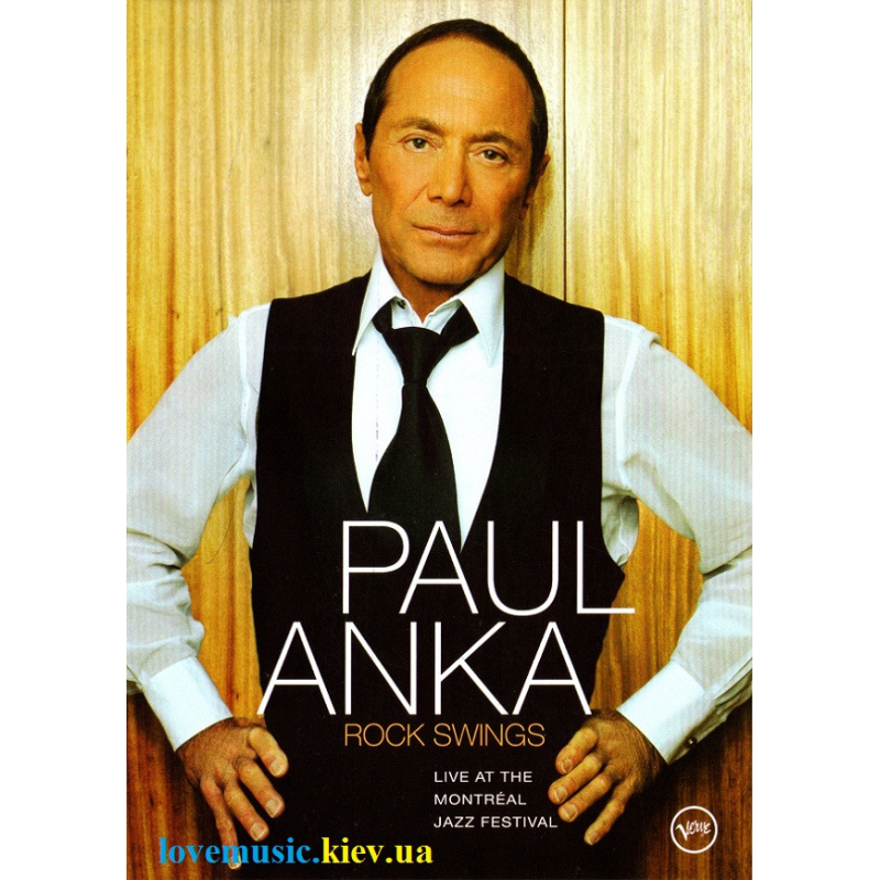 Відео диск PAUL ANKA Rock swing (2005) (dvd video)