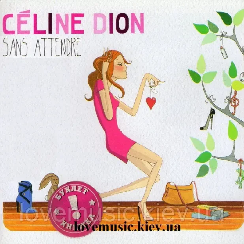 Музичний сд диск CELINE DION Sans attendre (2012) (audio cd)