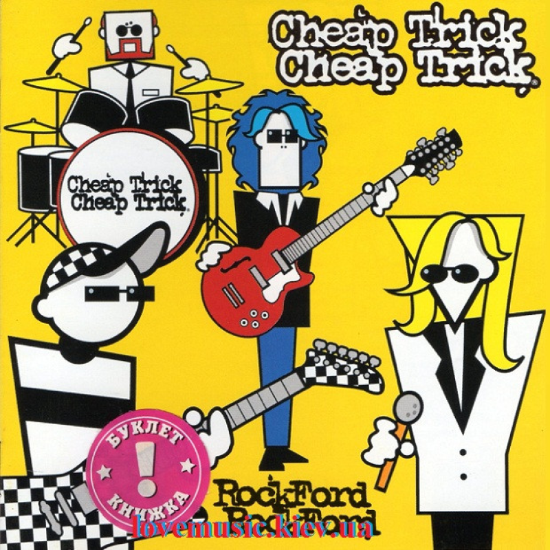 Музичний сд диск CHEAP TRICK Rockford (2006) (audio cd)