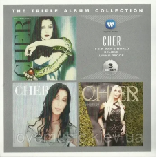 Музичний сд диск CHER The triple album collection (2012) (audio cd)