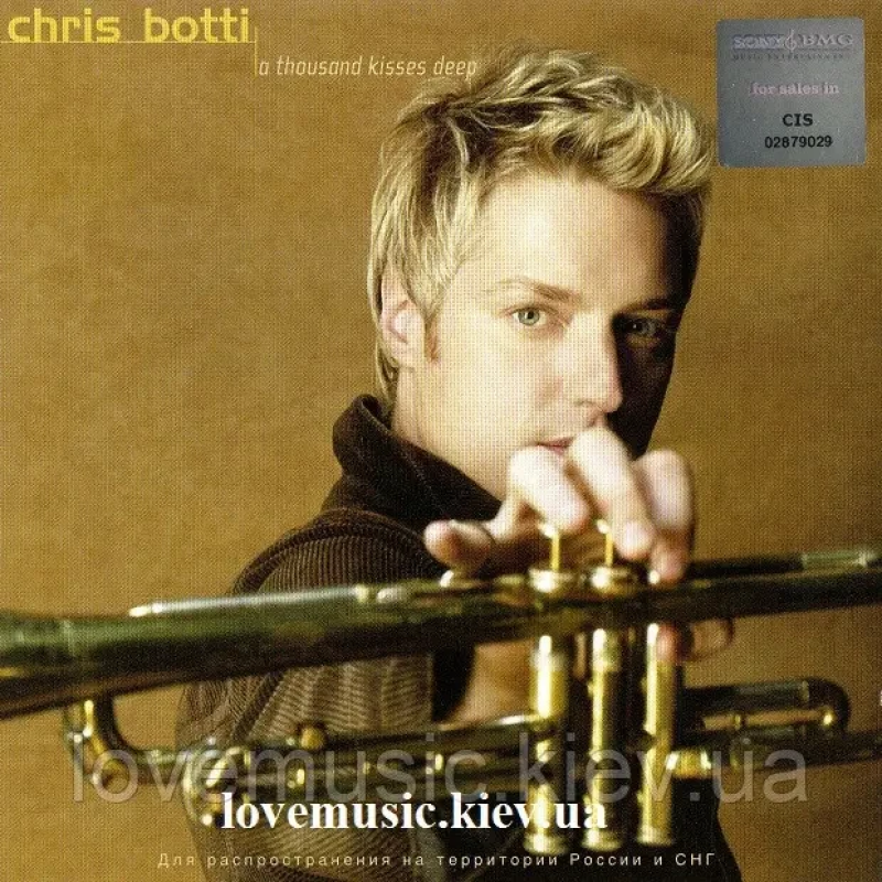 Музичний сд диск CHRIS BOTTI A thousand kisses deep (2003) (audio cd)