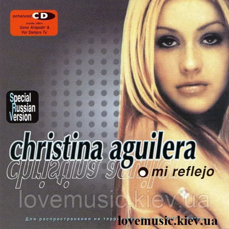 Музичний сд диск CHRISTINA AGUILERA Mi reflejo (2000) (audio cd)